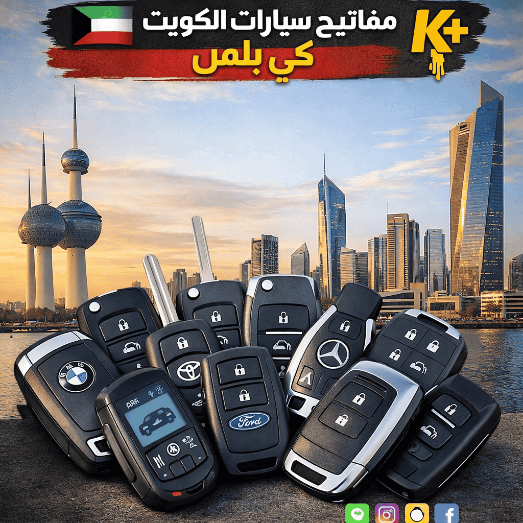 خدمة فتح أقفال السيارات وبرمجة الريموت الذكي من شركة كي بلس