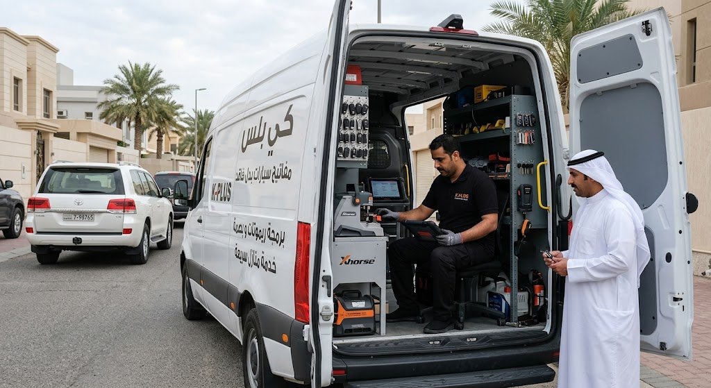 أسرع فتح سيارات الكويت | صب ونسخ مفاتيح سيارات (كي بلس)