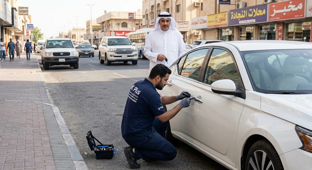 استبدال مفاتيح سيارات الكويت