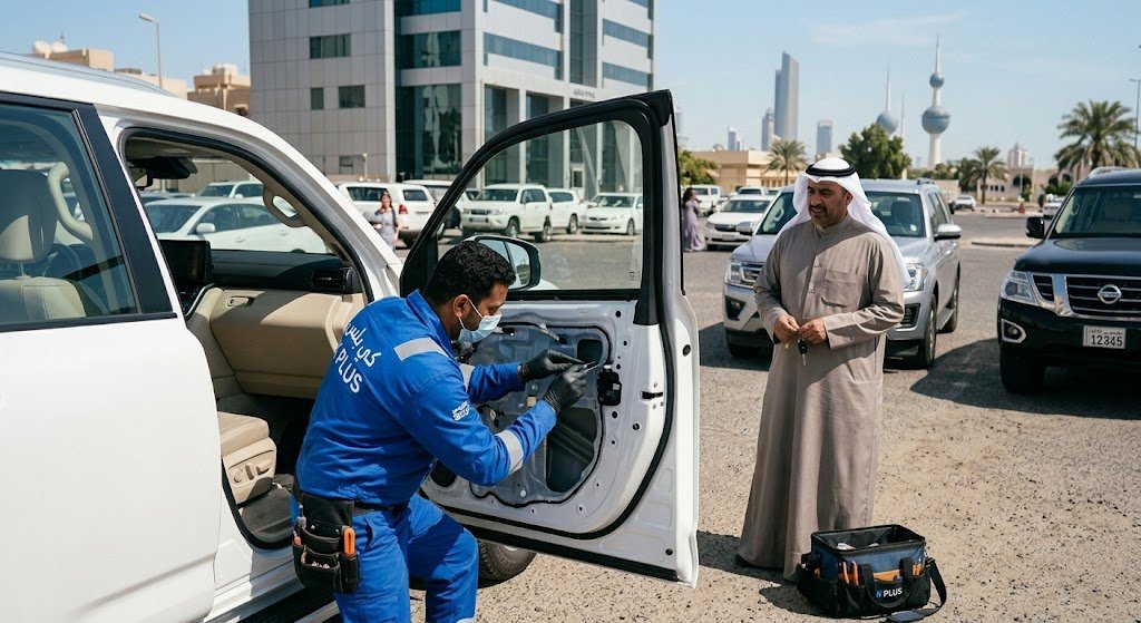 شركة كي بلس لفتح السيارات بالكويت