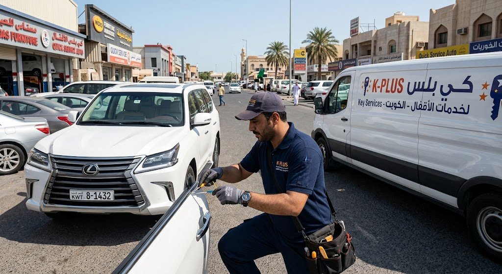 عمل مفتاح سيارة بدل فاقد مع البرمجة بالكويت