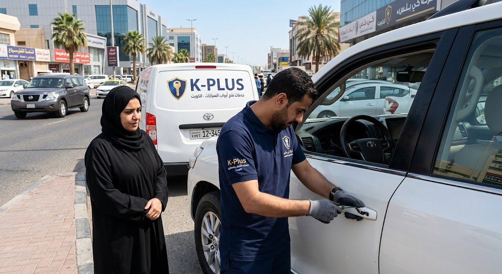 فتح سيارات الاحمدي الكويت