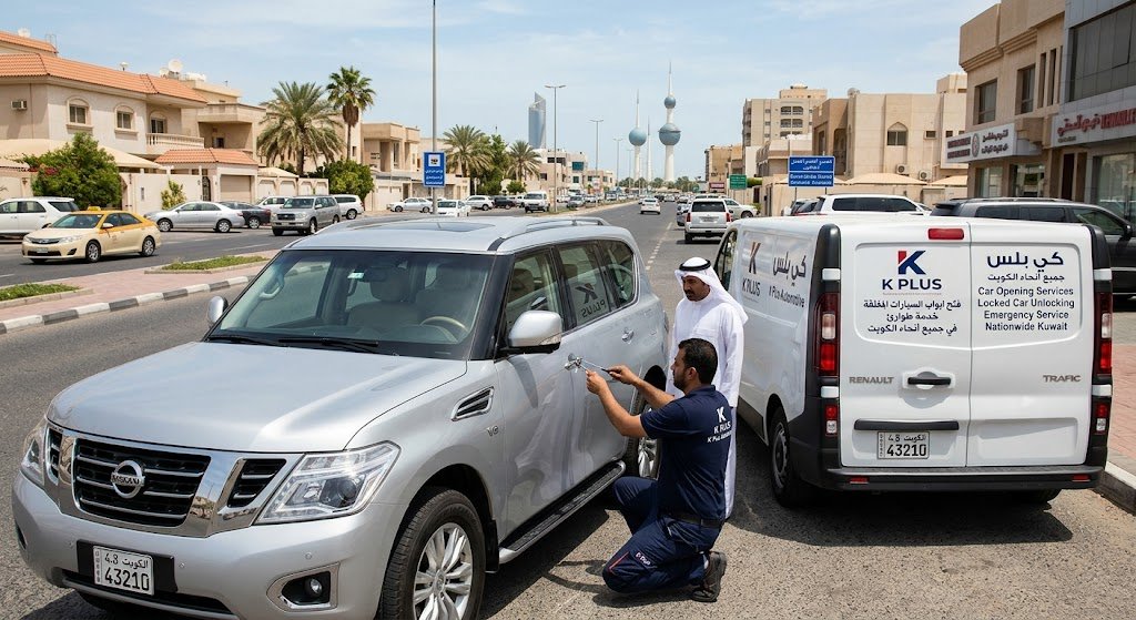 فني فتح سيارات بالكويت